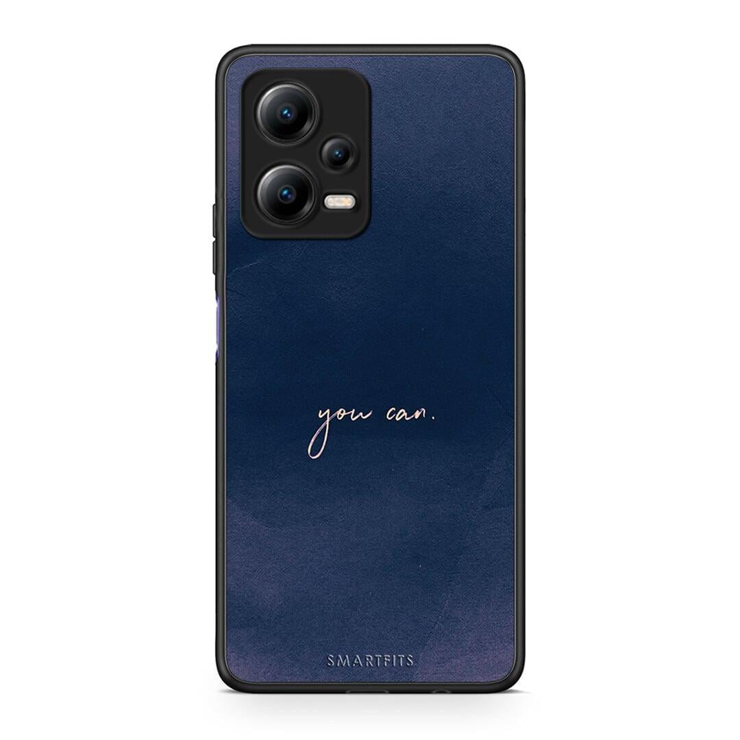 Θήκη Xiaomi Redmi Note 12 5G You Can από τη Smartfits με σχέδιο στο πίσω μέρος και μαύρο περίβλημα | Xiaomi Redmi Note 12 5G You Can Case with Colorful Back and Black Bezels