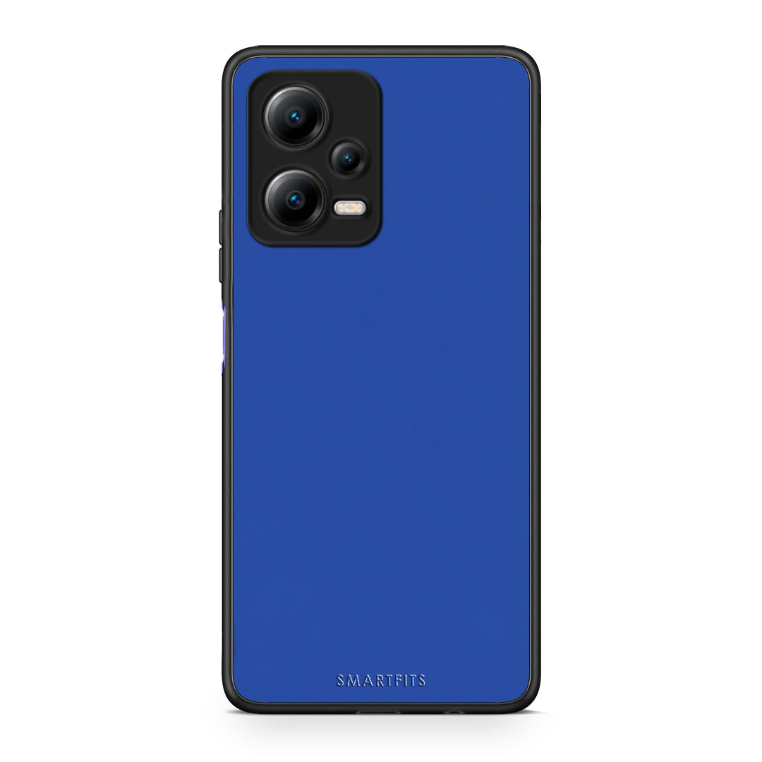 Θήκη Xiaomi Redmi Note 12 5G Royal Blue από τη Smartfits με σχέδιο στο πίσω μέρος και μαύρο περίβλημα | Xiaomi Redmi Note 12 5G Royal Blue case with colorful back and black bezels