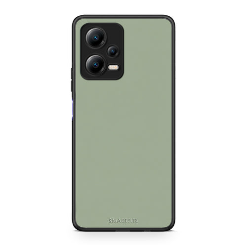 Θήκη Xiaomi Redmi Note 12 5G Sage Green από τη Smartfits με σχέδιο στο πίσω μέρος και μαύρο περίβλημα | Xiaomi Redmi Note 12 5G Sage Green case with colorful back and black bezels
