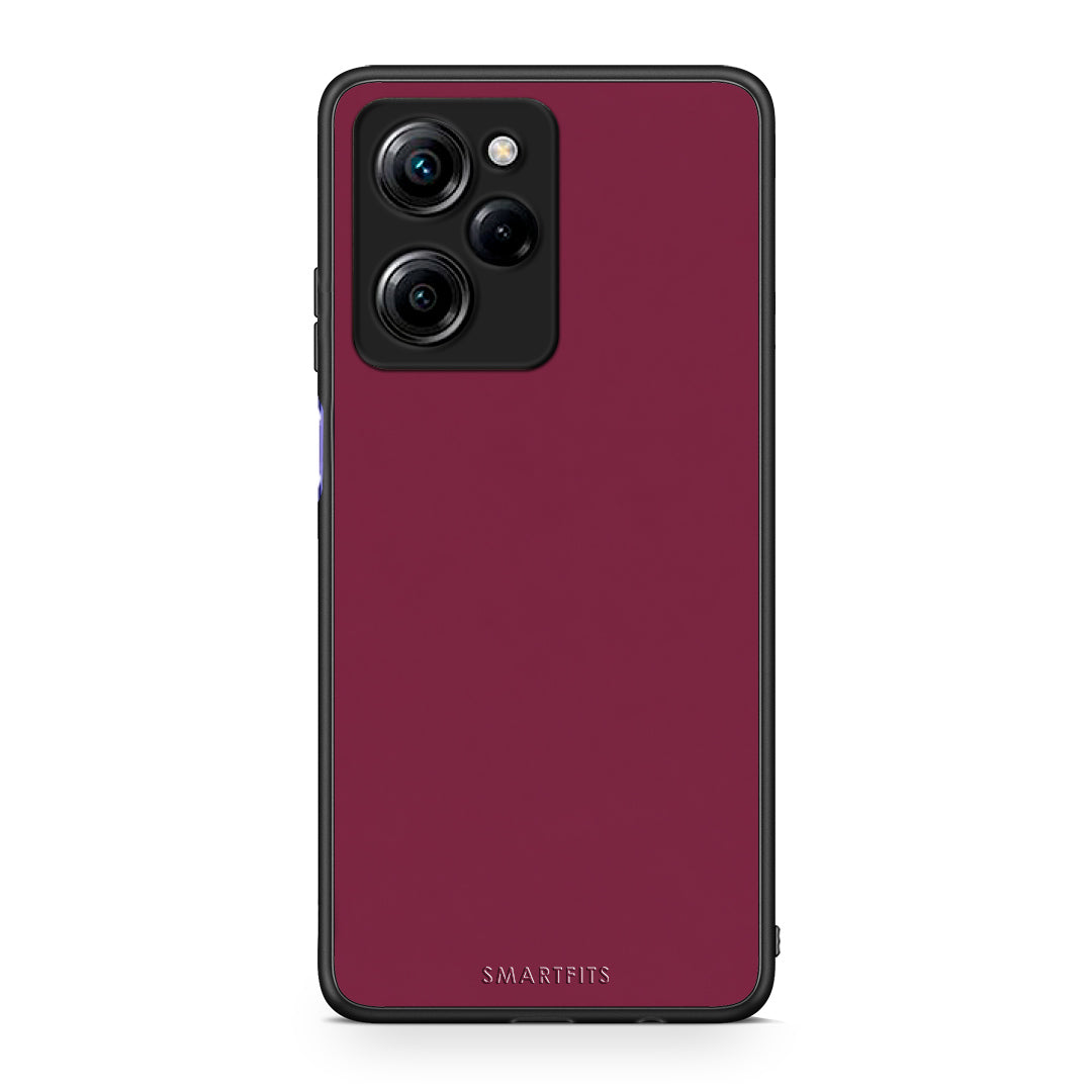 Θήκη Xiaomi Poco X5 Pro 5G Dual Burgundy από τη Smartfits με σχέδιο στο πίσω μέρος και μαύρο περίβλημα | Xiaomi Poco X5 Pro 5G Dual Burgundy case with colorful back and black bezels