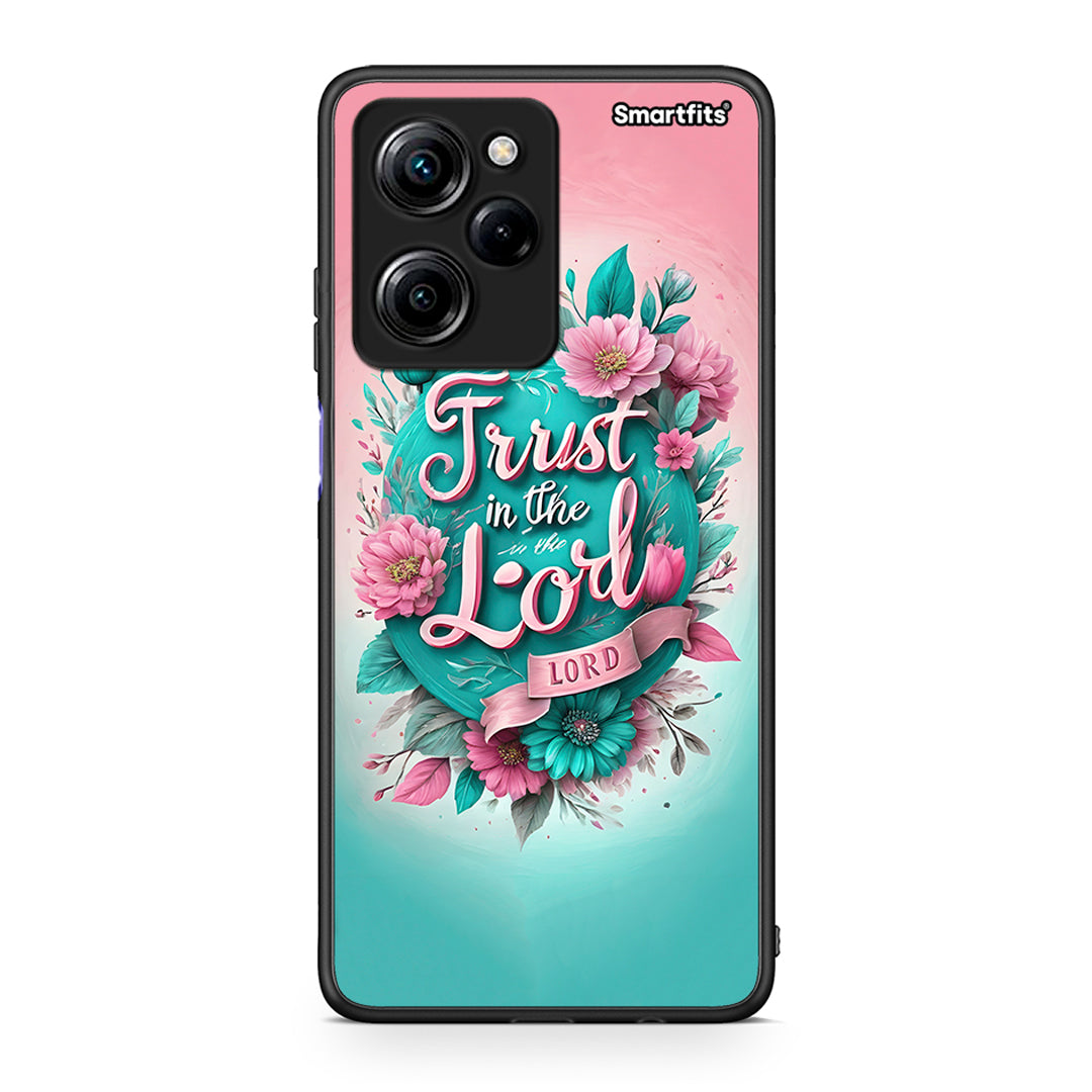 Θήκη Xiaomi Poco X5 Pro 5G Dual Lord Trust από τη Smartfits με σχέδιο στο πίσω μέρος και μαύρο περίβλημα | Xiaomi Poco X5 Pro 5G Dual Lord Trust Case with Colorful Back and Black Bezels