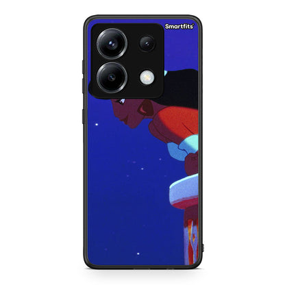 Xiaomi Poco X6 Alladin And Jasmine Love 2 θήκη από τη Smartfits με σχέδιο στο πίσω μέρος και μαύρο περίβλημα | Smartphone case with colorful back and black bezels by Smartfits