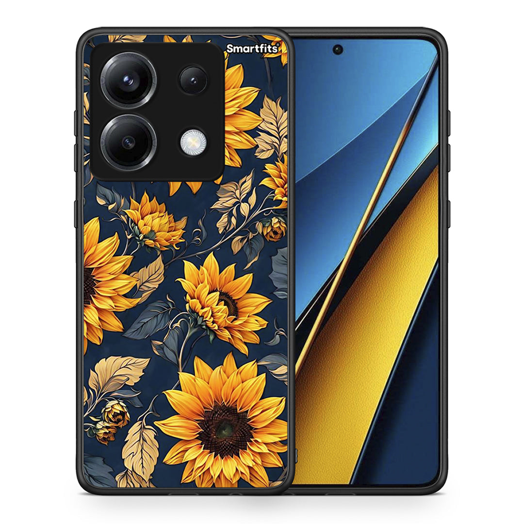 Autumn Sunflowers - Xiaomi Poco X6 θήκη