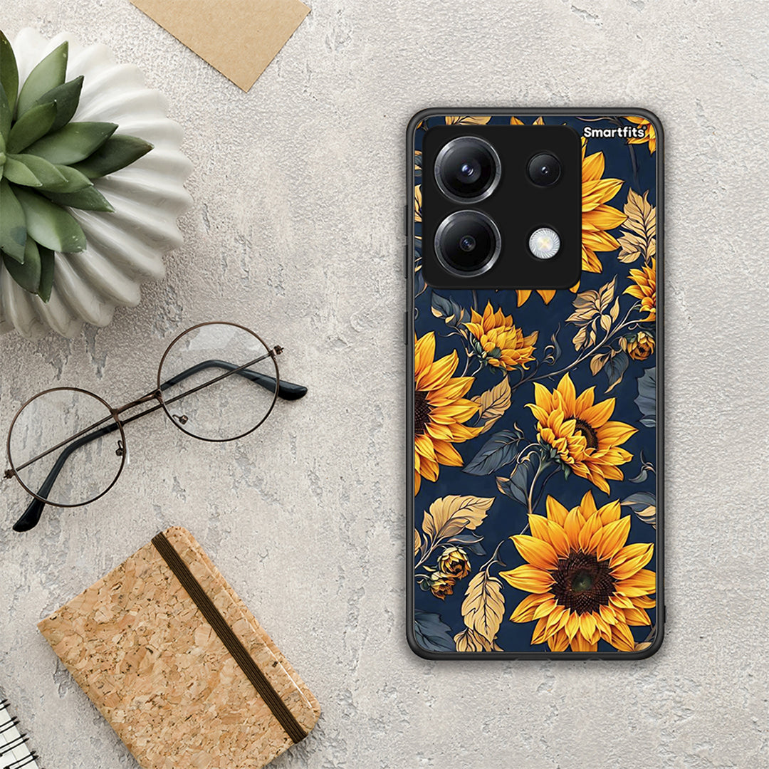Autumn Sunflowers - Xiaomi Poco X6 θήκη