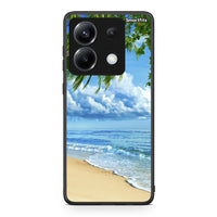 Thumbnail for Xiaomi Poco X6 Beautiful Beach θήκη από τη Smartfits με σχέδιο στο πίσω μέρος και μαύρο περίβλημα | Smartphone case with colorful back and black bezels by Smartfits
