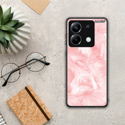 Boho Pink Feather - Xiaomi Poco X6 θήκη