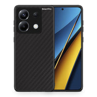 Thumbnail for Θήκη Xiaomi Poco X6 Carbon Black από τη Smartfits με σχέδιο στο πίσω μέρος και μαύρο περίβλημα | Xiaomi Poco X6 Carbon Black case with colorful back and black bezels