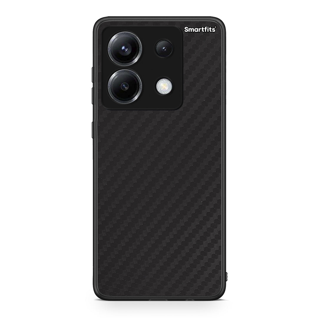 Xiaomi Poco X6 Carbon Black θήκη από τη Smartfits με σχέδιο στο πίσω μέρος και μαύρο περίβλημα | Smartphone case with colorful back and black bezels by Smartfits