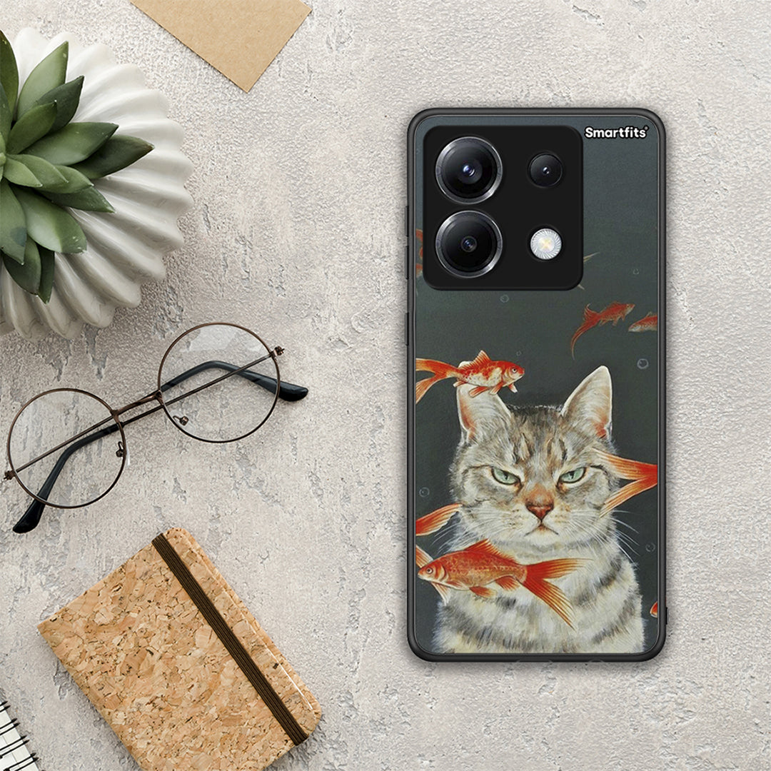 Cat Goldfish - Xiaomi Poco X6 θήκη