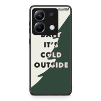 Thumbnail for Xiaomi Poco X6 Cold Outside θήκη από τη Smartfits με σχέδιο στο πίσω μέρος και μαύρο περίβλημα | Smartphone case with colorful back and black bezels by Smartfits