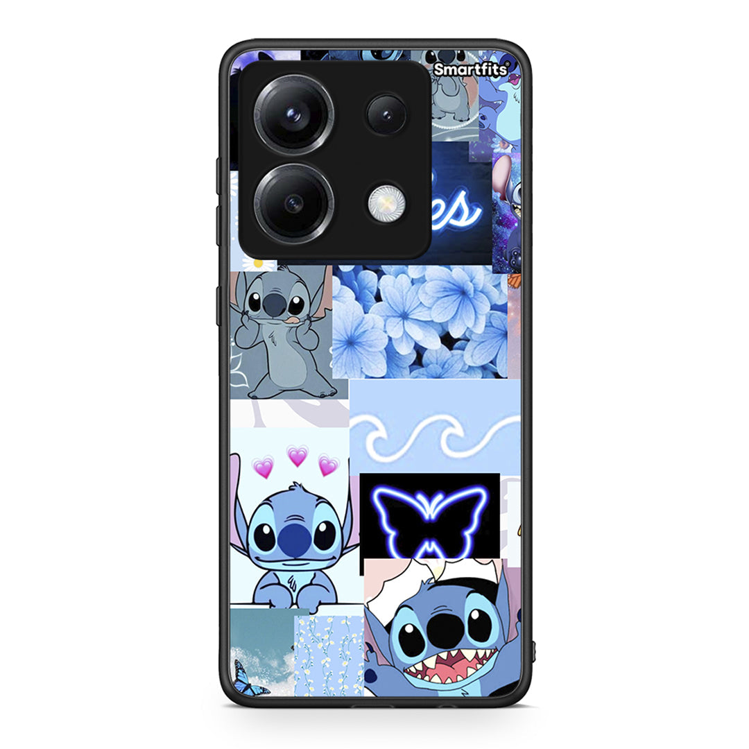 Xiaomi Poco X6 Collage Good Vibes Θήκη Αγίου Βαλεντίνου από τη Smartfits με σχέδιο στο πίσω μέρος και μαύρο περίβλημα | Smartphone case with colorful back and black bezels by Smartfits