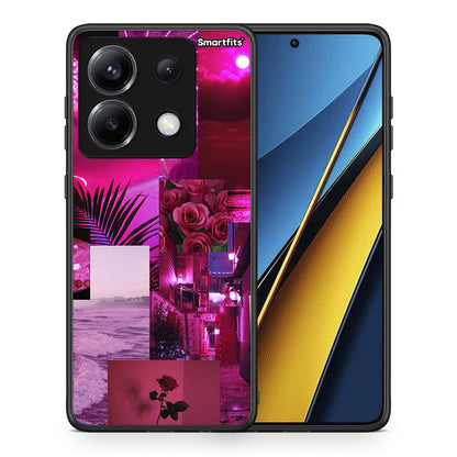 Collage Red Roses - Xiaomi Poco X6 θήκη