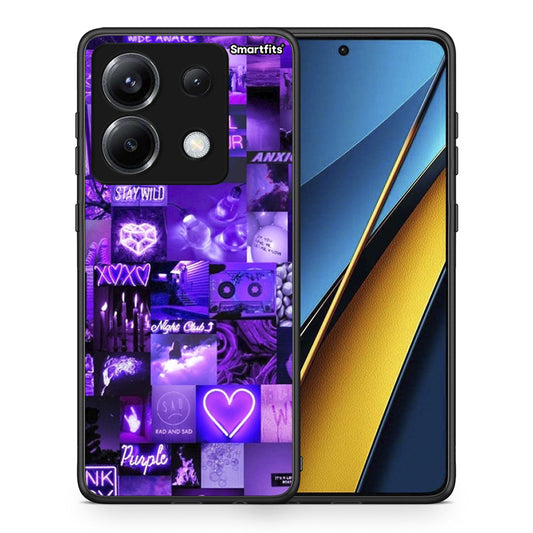 Collage Stay Wild - Xiaomi Poco X6 θήκη