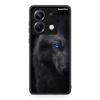 Thumbnail for Xiaomi Poco X6 Dark Wolf θήκη από τη Smartfits με σχέδιο στο πίσω μέρος και μαύρο περίβλημα | Smartphone case with colorful back and black bezels by Smartfits