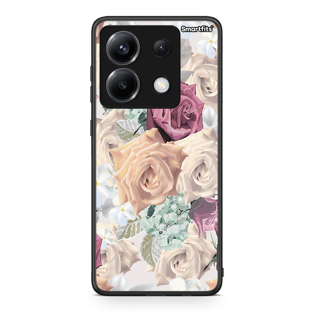 99 - Xiaomi Poco X6 Bouquet Floral case, cover, bumper