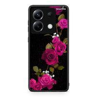 Thumbnail for 4 - Xiaomi Poco X6 Red Roses Flower case, cover, bumper