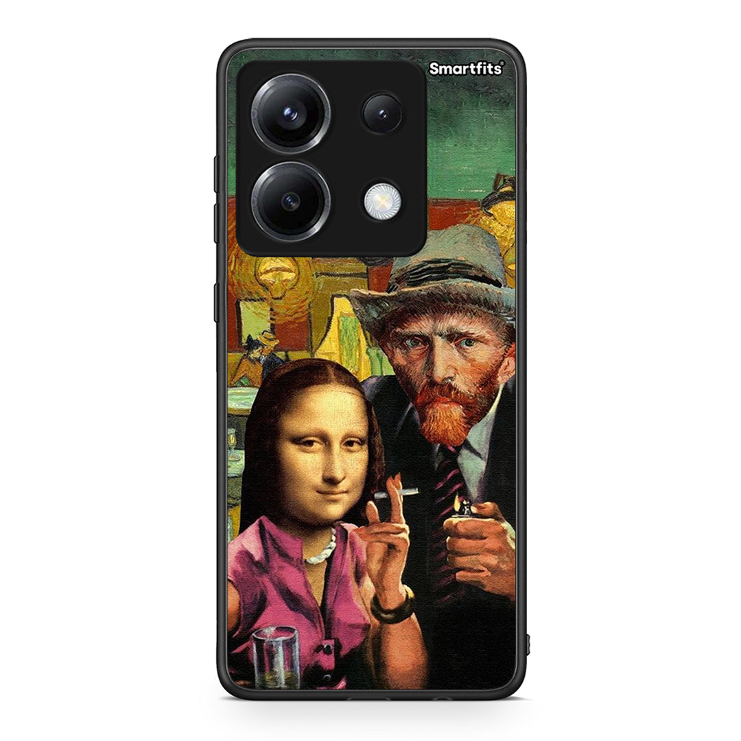 Xiaomi Poco X6 Funny Art θήκη από τη Smartfits με σχέδιο στο πίσω μέρος και μαύρο περίβλημα | Smartphone case with colorful back and black bezels by Smartfits