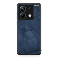 Thumbnail for 39 - Xiaomi Poco X6 Blue Abstract Geometric case, cover, bumper