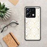 Thumbnail for Geometric Luxury White - Xiaomi Poco X6 θήκη