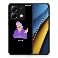 Thumbnail for Θήκη Xiaomi Poco X6 Grandma Mood Black από τη Smartfits με σχέδιο στο πίσω μέρος και μαύρο περίβλημα | Xiaomi Poco X6 Grandma Mood Black case with colorful back and black bezels