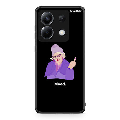 Xiaomi Poco X6 Grandma Mood Black θήκη από τη Smartfits με σχέδιο στο πίσω μέρος και μαύρο περίβλημα | Smartphone case with colorful back and black bezels by Smartfits