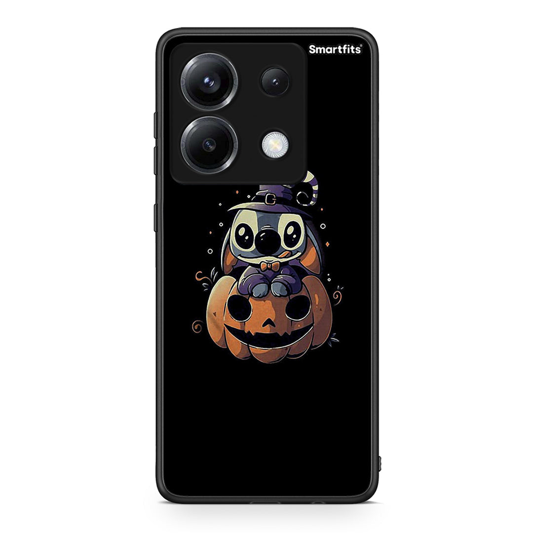 Xiaomi Poco X6 Halloween Stitch θήκη από τη Smartfits με σχέδιο στο πίσω μέρος και μαύρο περίβλημα | Smartphone case with colorful back and black bezels by Smartfits