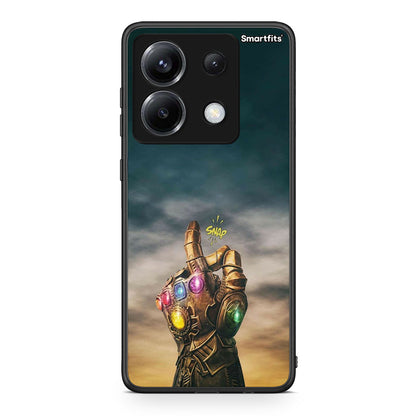 Xiaomi Poco X6 Infinity Snap θήκη από τη Smartfits με σχέδιο στο πίσω μέρος και μαύρο περίβλημα | Smartphone case with colorful back and black bezels by Smartfits