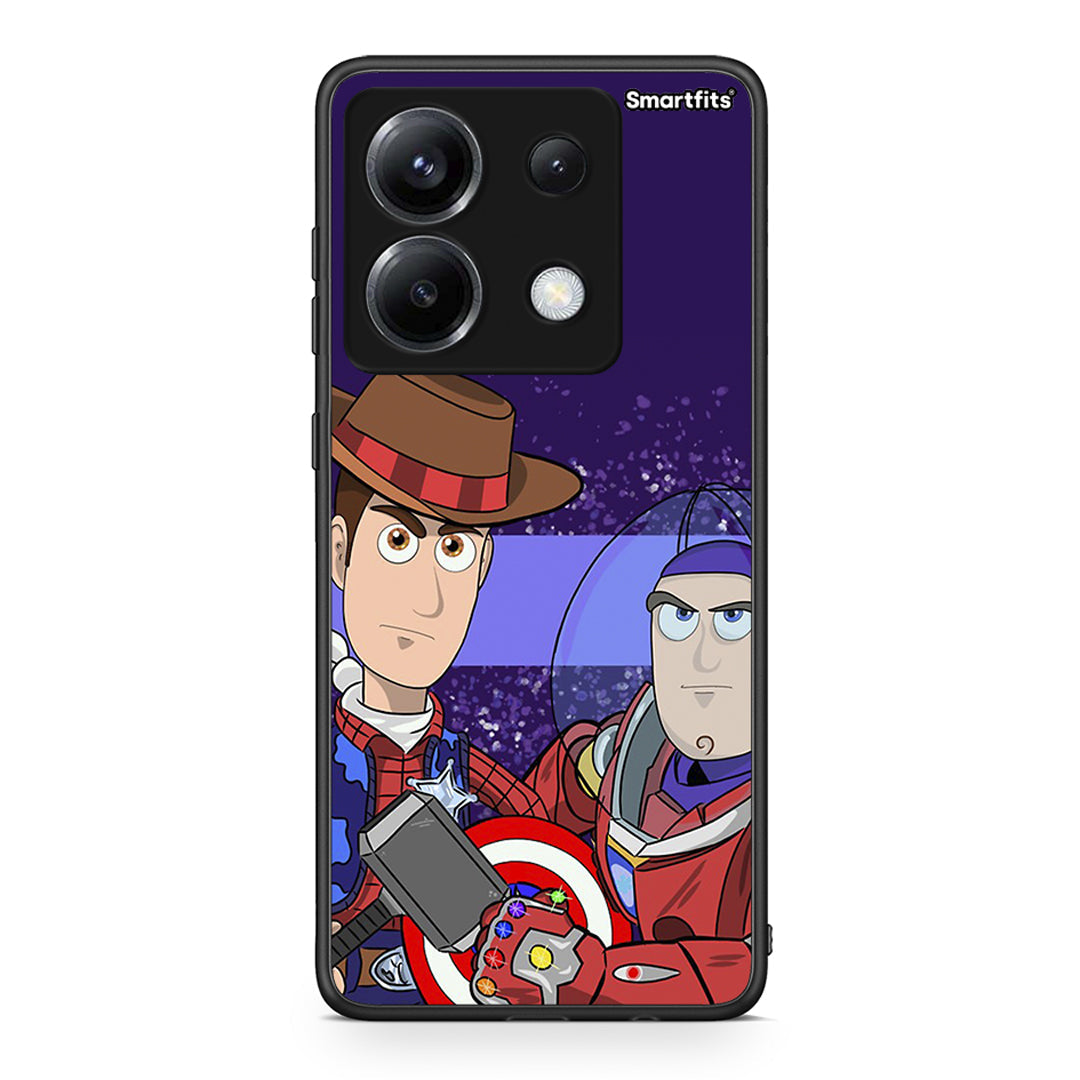 Xiaomi Poco X6 Infinity Story θήκη από τη Smartfits με σχέδιο στο πίσω μέρος και μαύρο περίβλημα | Smartphone case with colorful back and black bezels by Smartfits