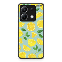 Thumbnail for Xiaomi Poco X6 Lemons θήκη από τη Smartfits με σχέδιο στο πίσω μέρος και μαύρο περίβλημα | Smartphone case with colorful back and black bezels by Smartfits