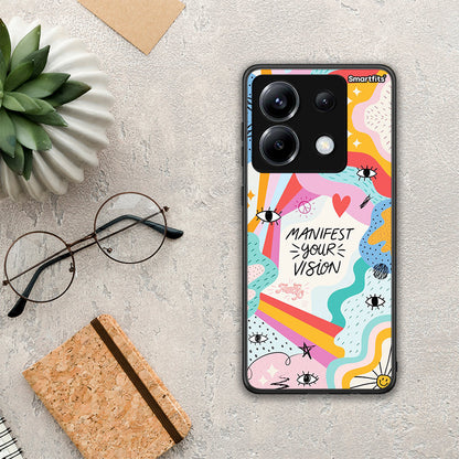 Manifest Your Vision - Xiaomi Poco X6 θήκη