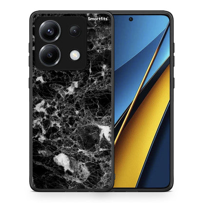 Θήκη Xiaomi Poco X6 Male Marble από τη Smartfits με σχέδιο στο πίσω μέρος και μαύρο περίβλημα | Xiaomi Poco X6 Male Marble case with colorful back and black bezels