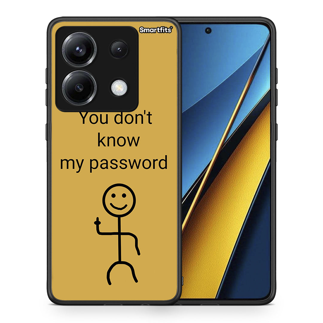 My Password - Xiaomi Poco X6 θήκη