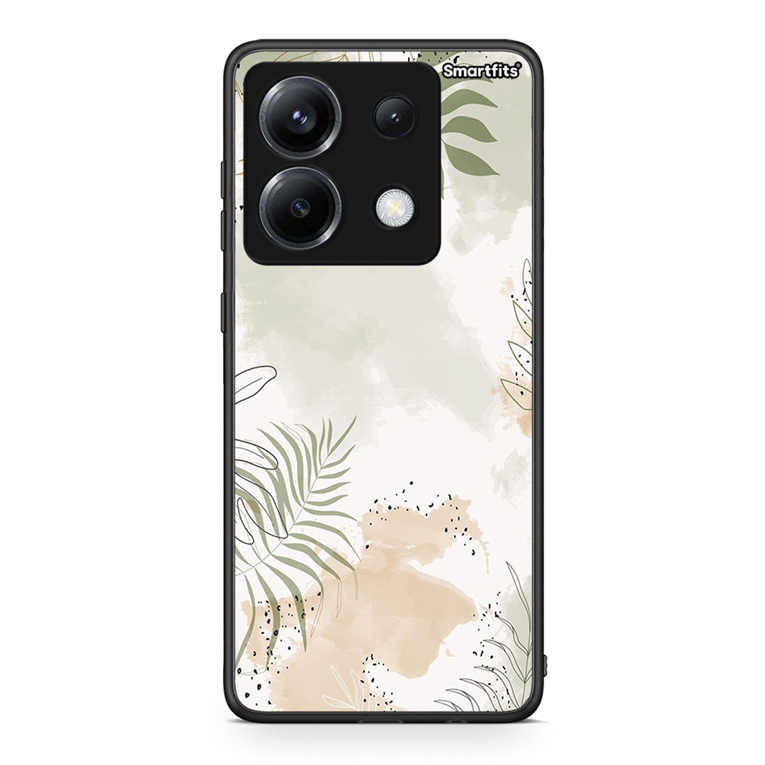 Xiaomi Poco X6 Nude Plants Θήκη από τη Smartfits με σχέδιο στο πίσω μέρος και μαύρο περίβλημα | Smartphone case with colorful back and black bezels by Smartfits