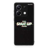 Thumbnail for Xiaomi Poco X6 OMG ShutUp θήκη από τη Smartfits με σχέδιο στο πίσω μέρος και μαύρο περίβλημα | Smartphone case with colorful back and black bezels by Smartfits