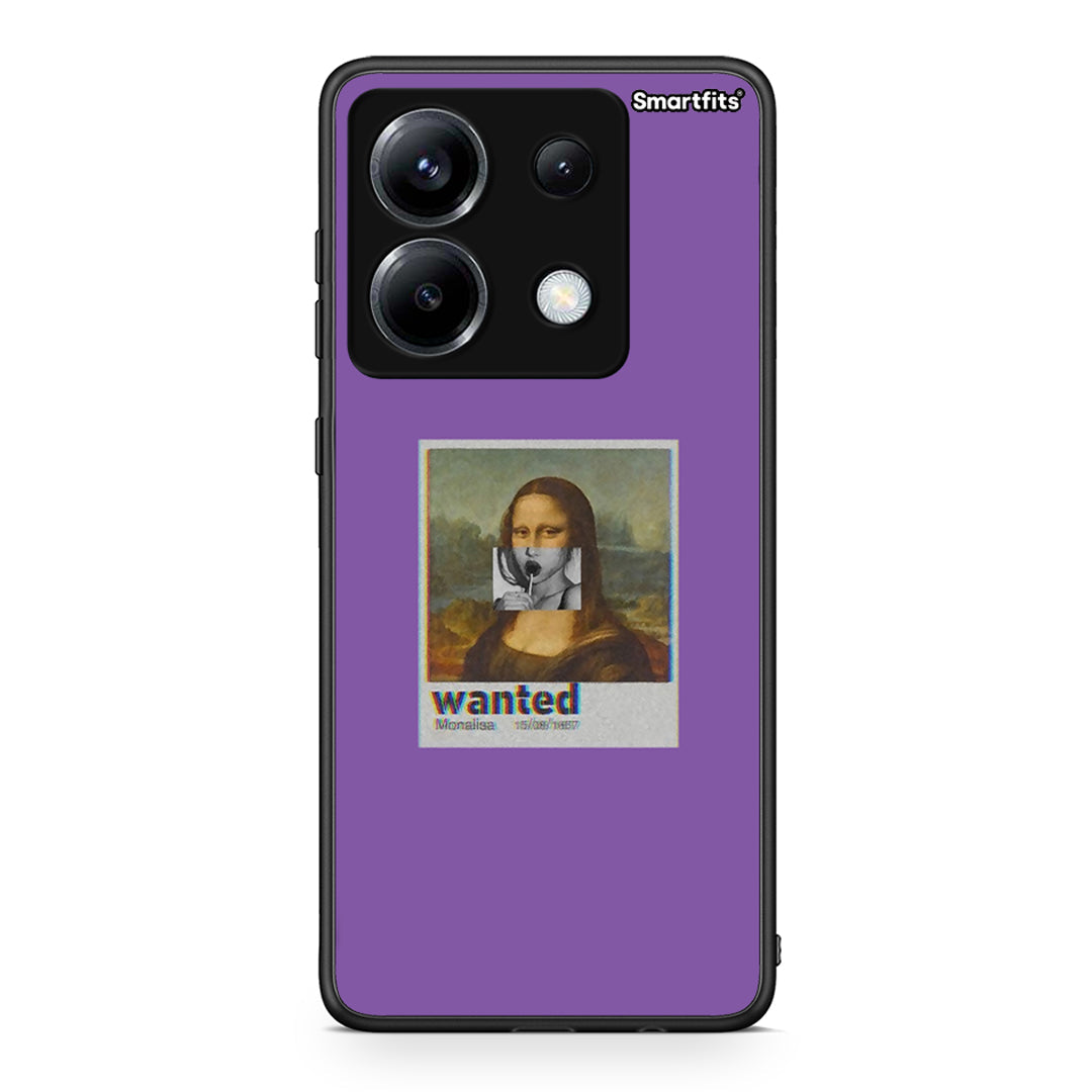 4 - Xiaomi Poco X6 Monalisa Popart case, cover, bumper