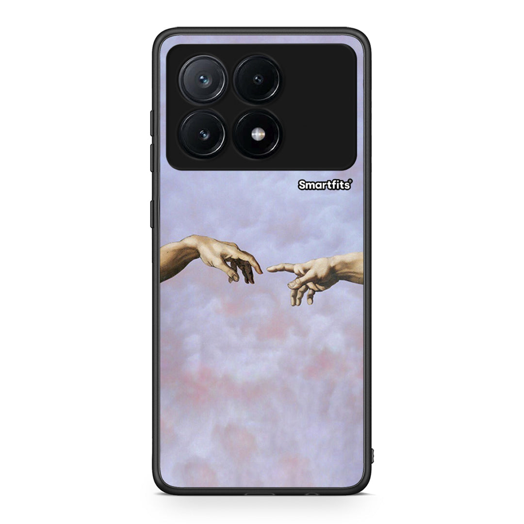 Xiaomi Poco X6 Pro 5G Adam Hand θήκη από τη Smartfits με σχέδιο στο πίσω μέρος και μαύρο περίβλημα | Smartphone case with colorful back and black bezels by Smartfits