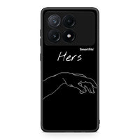 Thumbnail for Xiaomi Poco X6 Pro 5G Aeshetic Love 1 Θήκη Αγίου Βαλεντίνου από τη Smartfits με σχέδιο στο πίσω μέρος και μαύρο περίβλημα | Smartphone case with colorful back and black bezels by Smartfits
