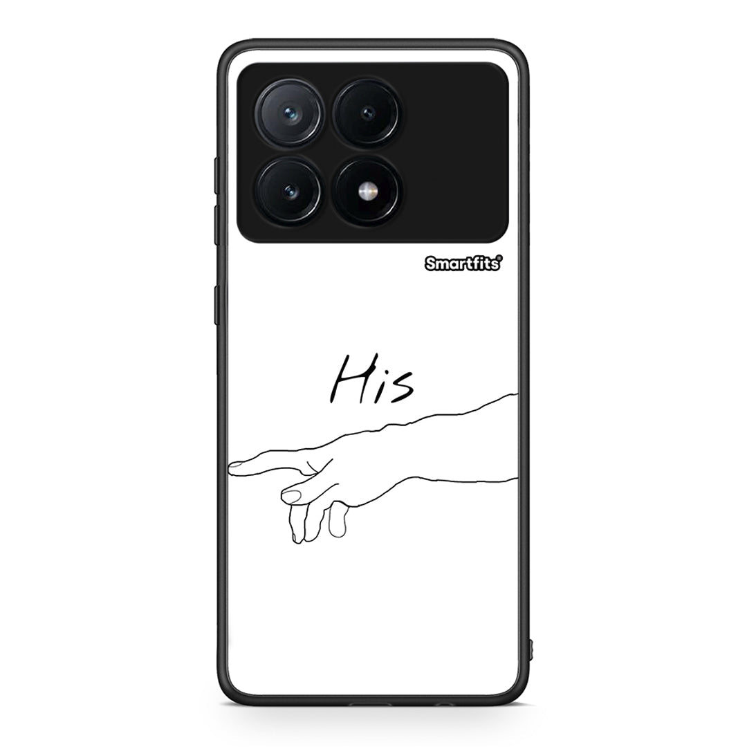 Xiaomi Poco X6 Pro 5G Aeshetic Love 2 Θήκη Αγίου Βαλεντίνου από τη Smartfits με σχέδιο στο πίσω μέρος και μαύρο περίβλημα | Smartphone case with colorful back and black bezels by Smartfits