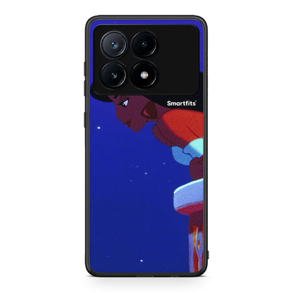 Xiaomi Poco X6 Pro 5G Alladin And Jasmine Love 2 θήκη από τη Smartfits με σχέδιο στο πίσω μέρος και μαύρο περίβλημα | Smartphone case with colorful back and black bezels by Smartfits