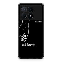 Thumbnail for Xiaomi Poco X6 Pro 5G Always & Forever 2 Θήκη Αγίου Βαλεντίνου από τη Smartfits με σχέδιο στο πίσω μέρος και μαύρο περίβλημα | Smartphone case with colorful back and black bezels by Smartfits