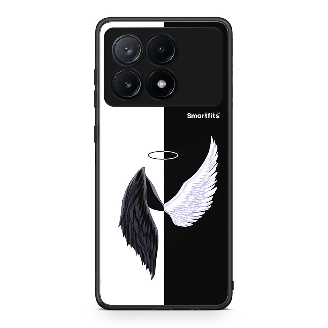 Xiaomi Poco X6 Pro 5G Angels Demons θήκη από τη Smartfits με σχέδιο στο πίσω μέρος και μαύρο περίβλημα | Smartphone case with colorful back and black bezels by Smartfits