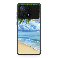 Thumbnail for Xiaomi Poco X6 Pro 5G Beautiful Beach θήκη από τη Smartfits με σχέδιο στο πίσω μέρος και μαύρο περίβλημα | Smartphone case with colorful back and black bezels by Smartfits
