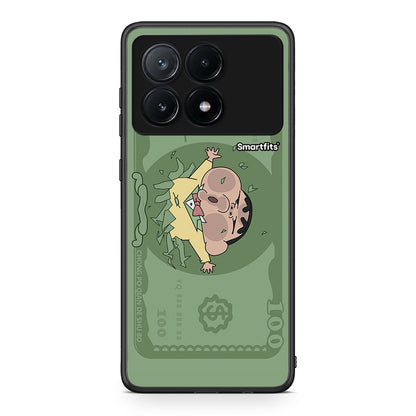 Xiaomi Poco X6 Pro 5G Big Money Θήκη Αγίου Βαλεντίνου από τη Smartfits με σχέδιο στο πίσω μέρος και μαύρο περίβλημα | Smartphone case with colorful back and black bezels by Smartfits