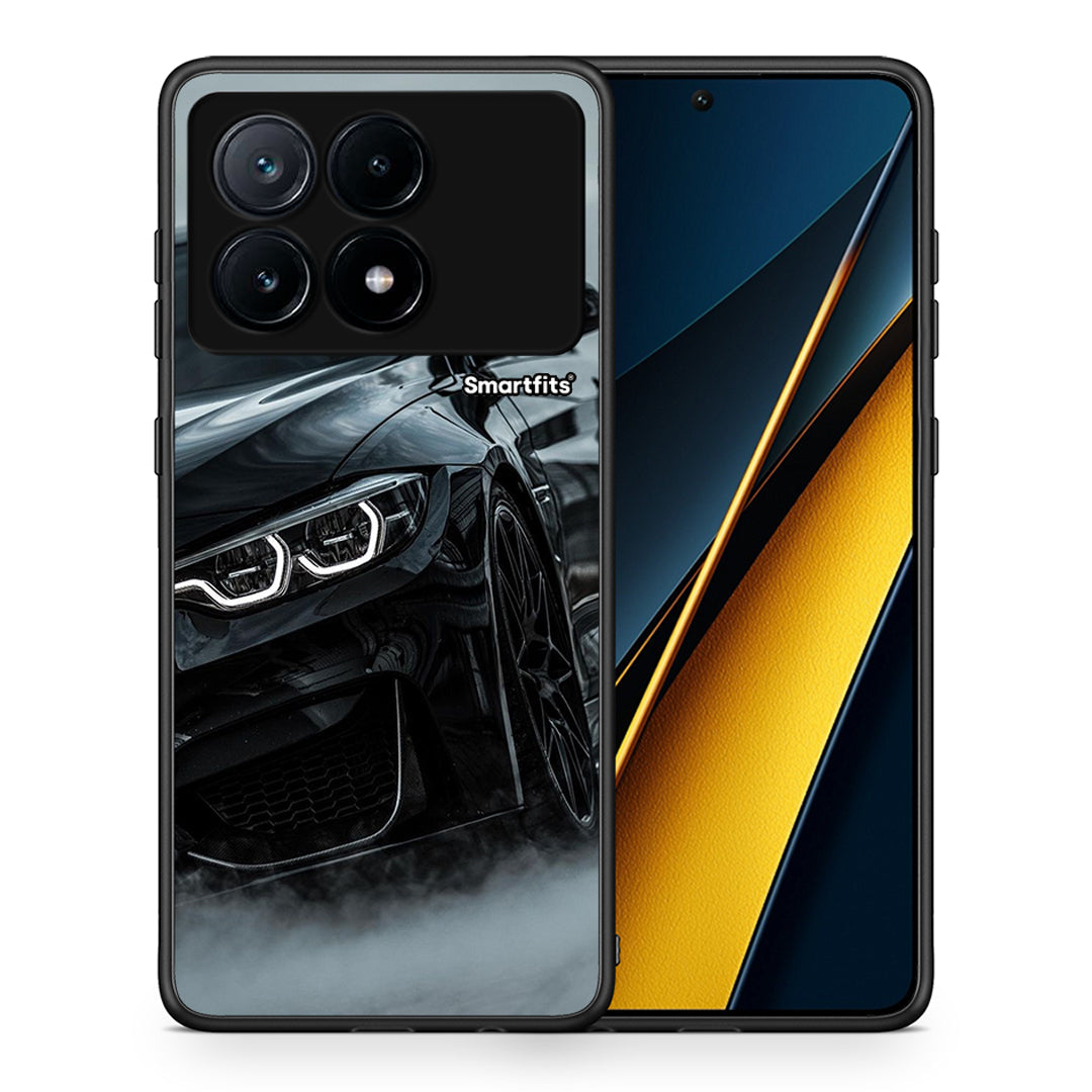 Θήκη Xiaomi Poco X6 Pro 5G Black BMW από τη Smartfits με σχέδιο στο πίσω μέρος και μαύρο περίβλημα | Xiaomi Poco X6 Pro 5G Black BMW case with colorful back and black bezels
