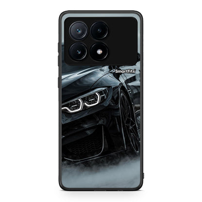 Xiaomi Poco X6 Pro 5G Black BMW θήκη από τη Smartfits με σχέδιο στο πίσω μέρος και μαύρο περίβλημα | Smartphone case with colorful back and black bezels by Smartfits