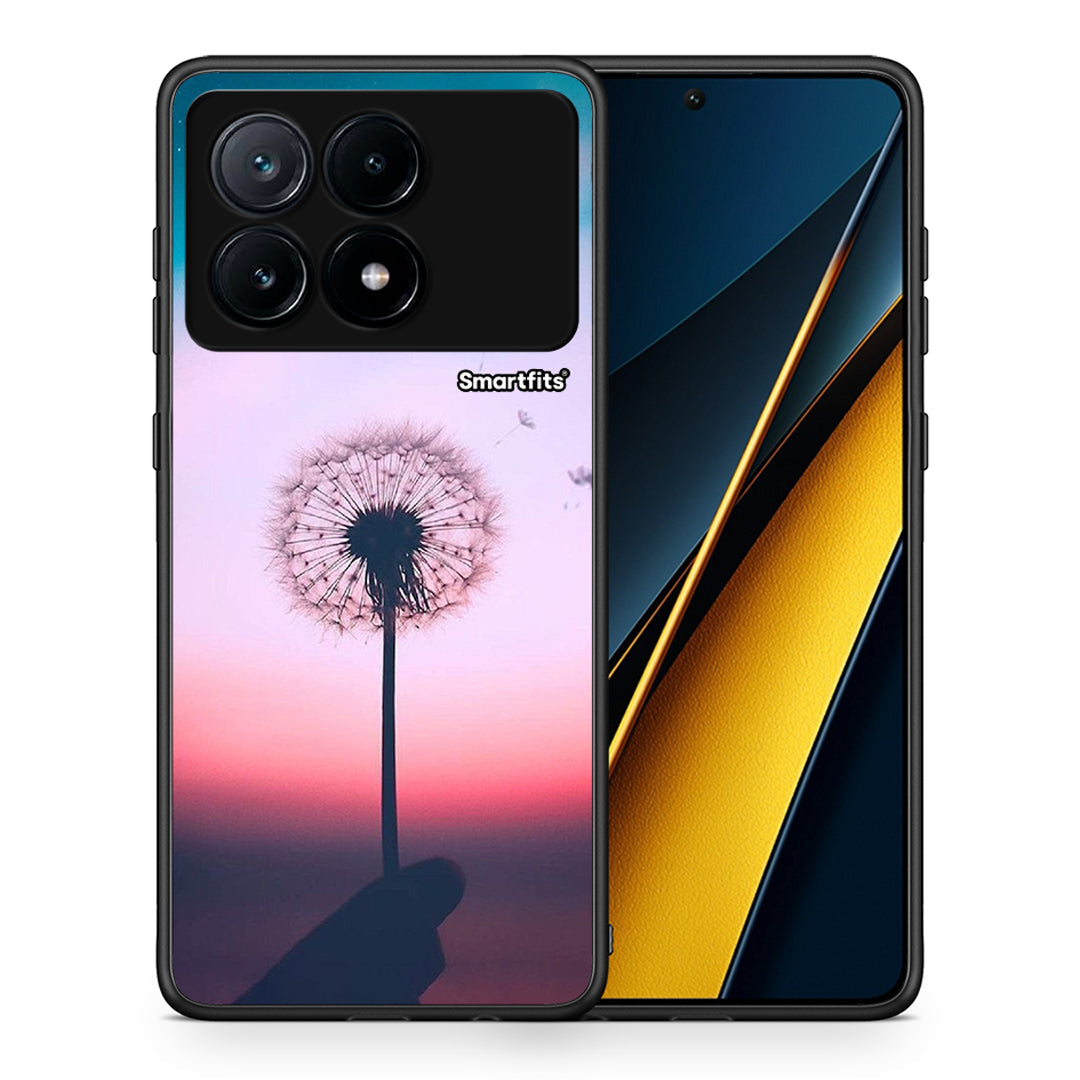 Θήκη Xiaomi Poco X6 Pro 5G Wish Boho από τη Smartfits με σχέδιο στο πίσω μέρος και μαύρο περίβλημα | Xiaomi Poco X6 Pro 5G Wish Boho case with colorful back and black bezels