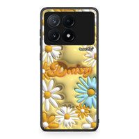 Thumbnail for Xiaomi Poco X6 Pro 5G Bubble Daisies θήκη από τη Smartfits με σχέδιο στο πίσω μέρος και μαύρο περίβλημα | Smartphone case with colorful back and black bezels by Smartfits