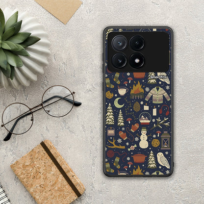 Christmas Elements - Xiaomi Poco X6 Pro 5G θήκη