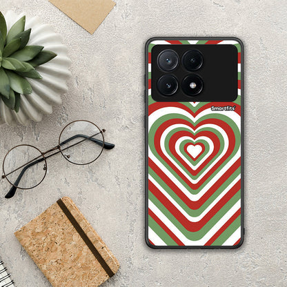 Christmas Hearts - Xiaomi Poco X6 Pro 5G θήκη