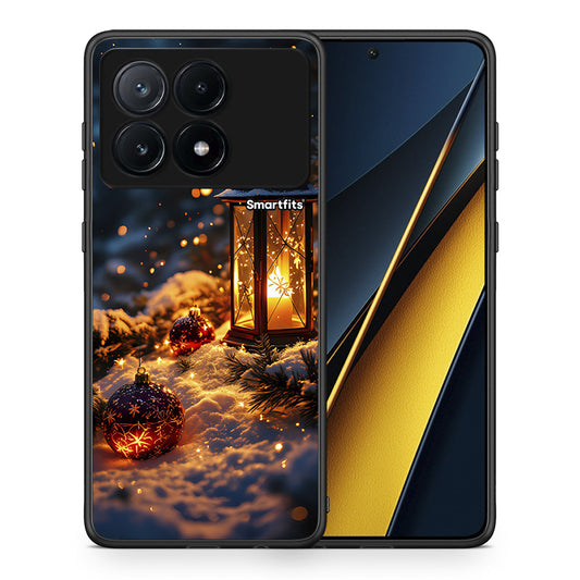 Θήκη Xiaomi Poco X6 Pro 5G Christmas Ornaments από τη Smartfits με σχέδιο στο πίσω μέρος και μαύρο περίβλημα | Xiaomi Poco X6 Pro 5G Christmas Ornaments case with colorful back and black bezels